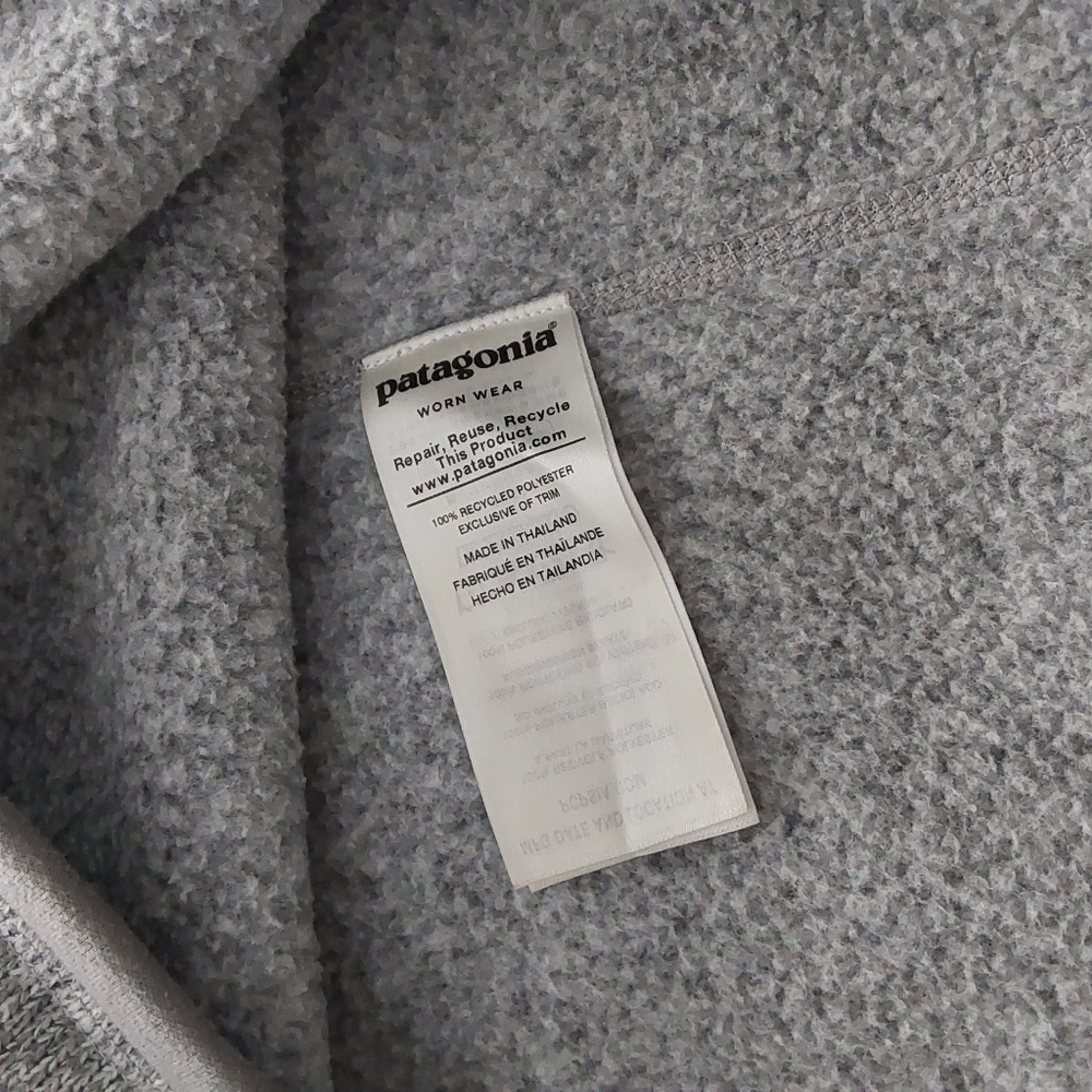 Patagonia Better Sweater Gray XL - Picture 7 of 7